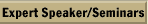 Expert Speaker/Seminars &mdash; 
