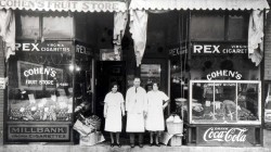 1936 Cohen's fruit store