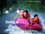 Blue Ribbon campaign desktop wallpaper design A