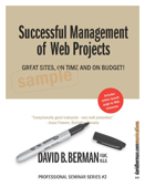 Web Project Managment course learning guide cover