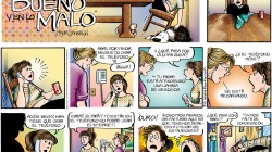For Better of For Worse comic strip sample in Spanish